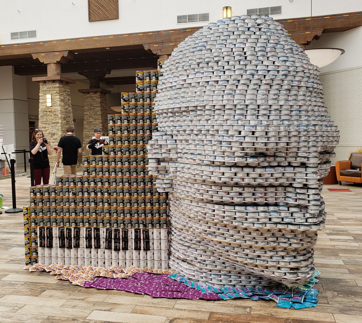 Topping the Charts at CANstruction 2018
